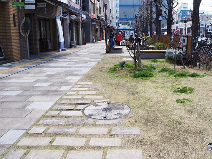 花園町通り道路空間改変事業